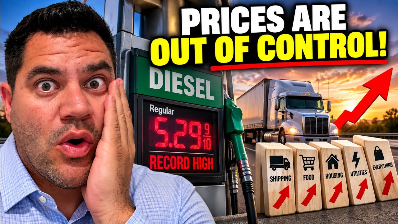 Diesel Prices Just Broke Records &mdash; The Domino Effect Starts NOW