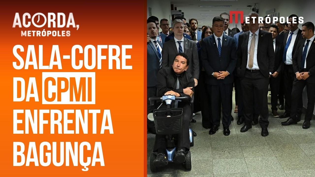 Sala-cofre da CPMI &eacute; marcada por desorganiza&ccedil;&atilde;o e longas buscas em dados de Vorcaro