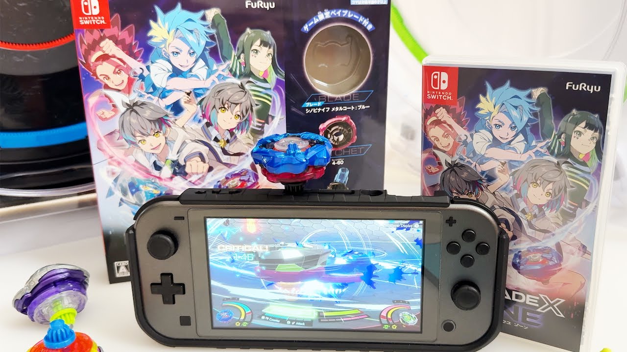 Beyblade X XONE Gameplay & LIMITED EDITION Shinobi Knife 4-60LF METAL COAT BLUE Unboxing & Review!