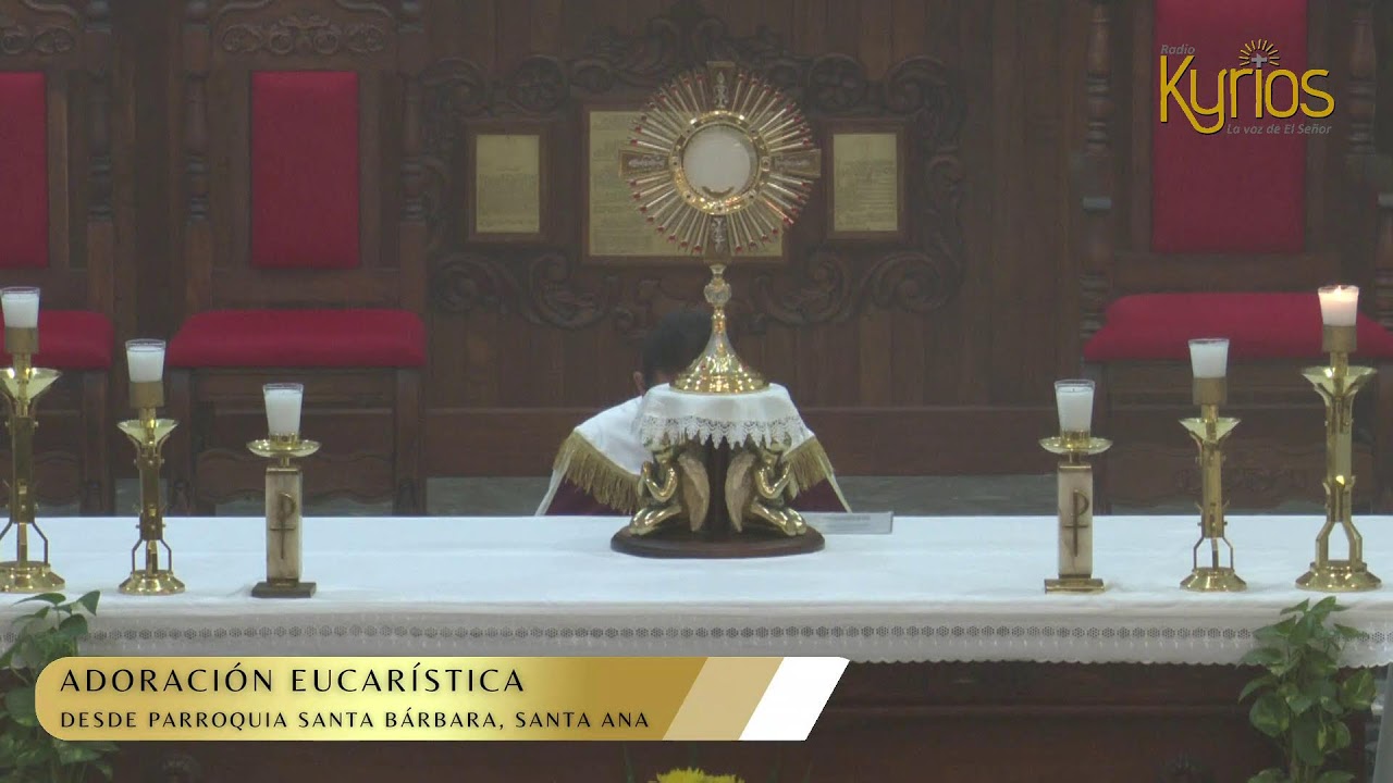 🔴#EnVivo| Santa Misa y Adoración Eucarística