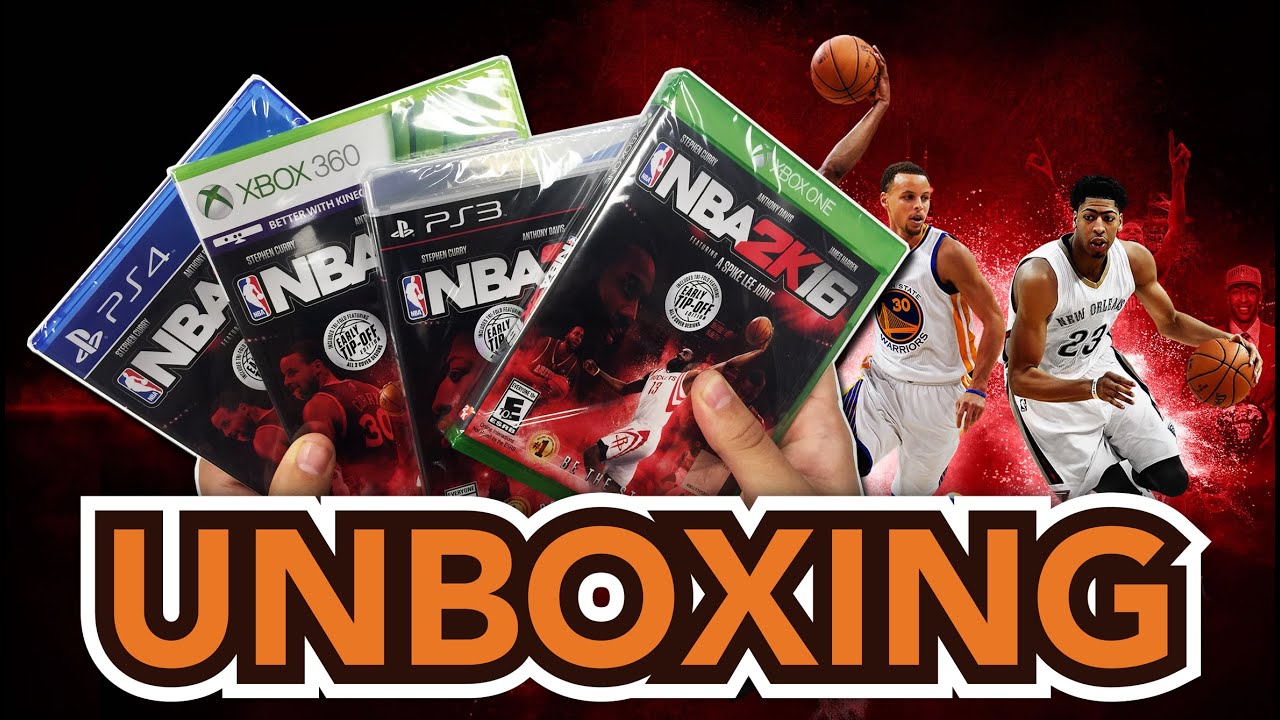 Распаковка NBA 2K16 Early Tip-Off Edition (Xbox One/PS4/Xbox 360/PS3)!!