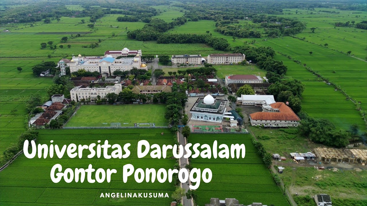 Universitas Darussalam Gontor Ponorogo dari Drone