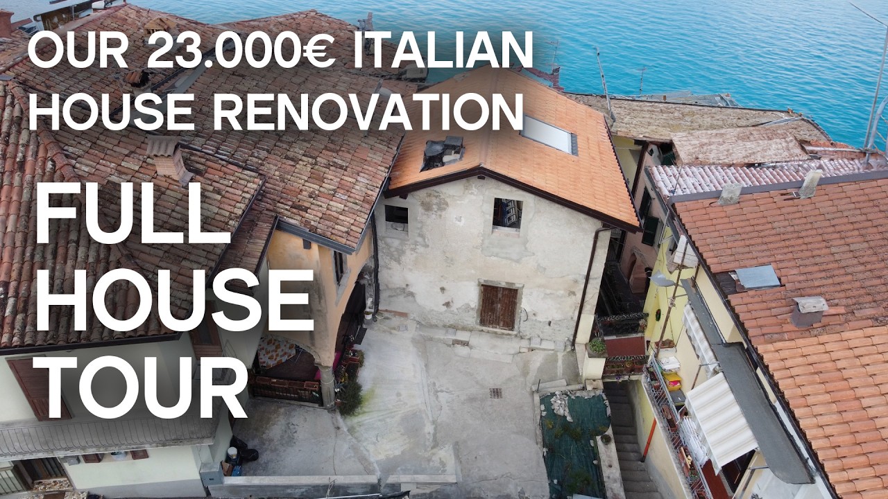 House Tour | 23.000€ Italian Lake Home Renovation
