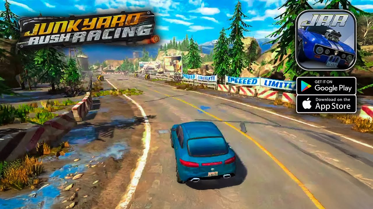 Junkyard Rush Racing - Mobile Version Gameplay (Android/iOS)