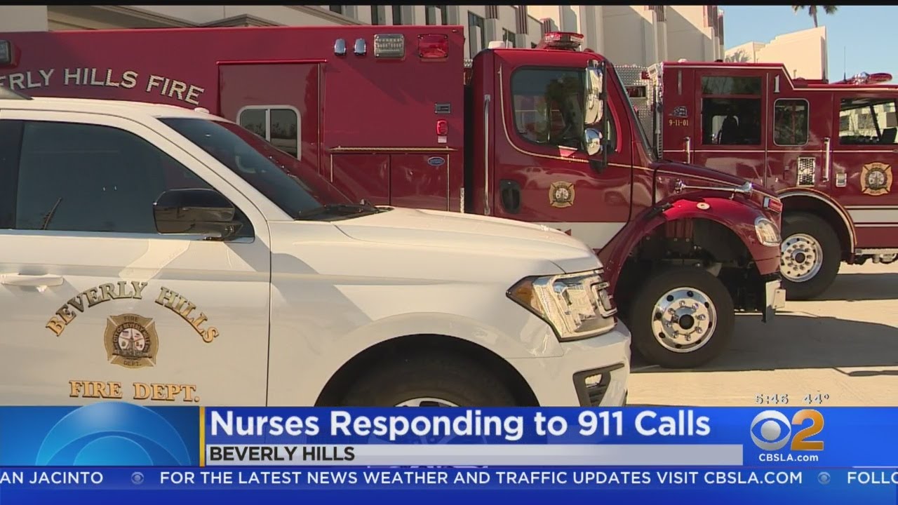Beverly Hills To Send Out Nurses On 911 Calls