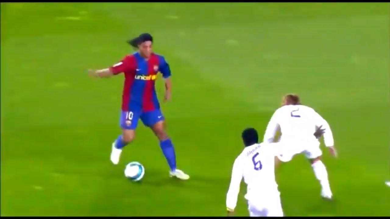 Ronaldinho vs Real Madrid (10/03/2007)