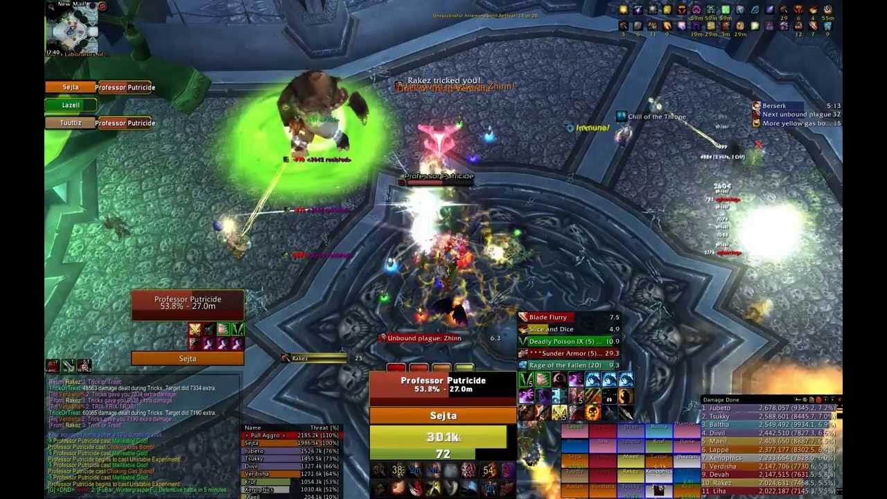 Professor Putricide Hardmode 25 By Paragon