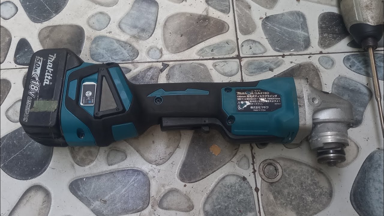 Makita GA418D 18v ko than , thắng từ , c&ograve; b&oacute;p , điều tốc 5 số sdt...0915994057