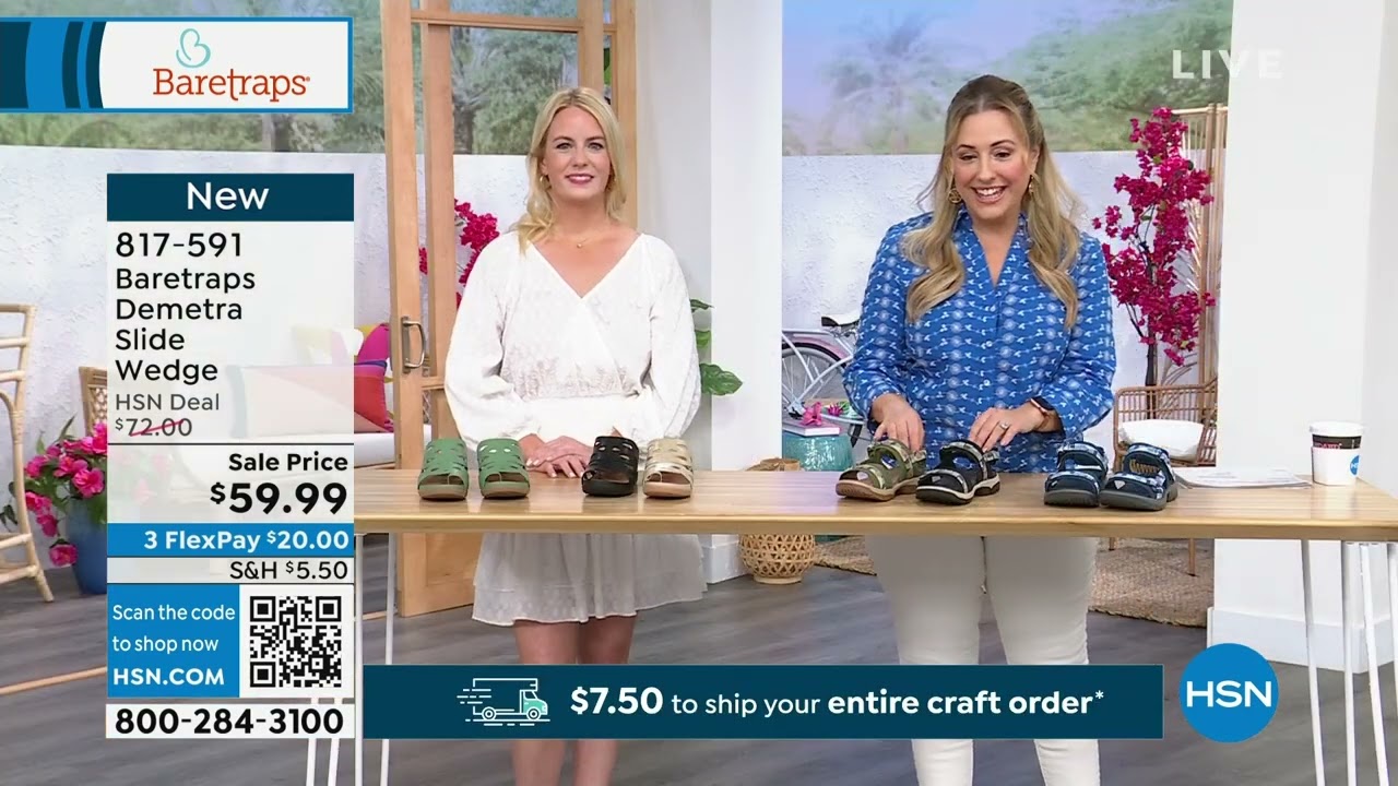 HSN | Baretraps Footwear 05.10.2023 - 02 PM