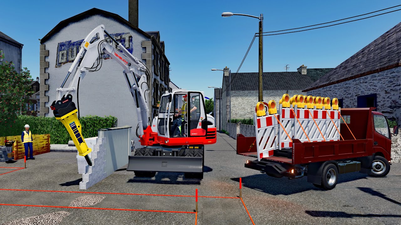 FS22 - Карта Гайзельсберг TP 008🚧👷🏽 - Общественные работы - Лесное хозяйство, сельское хозяйство ...
