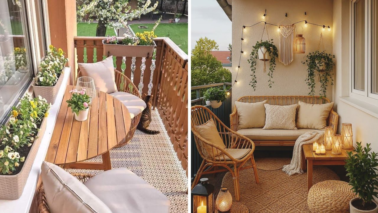 10 Ideias Incríveis para Decorar Varandas e Transformar Seu Espaço ao Ar Livre!