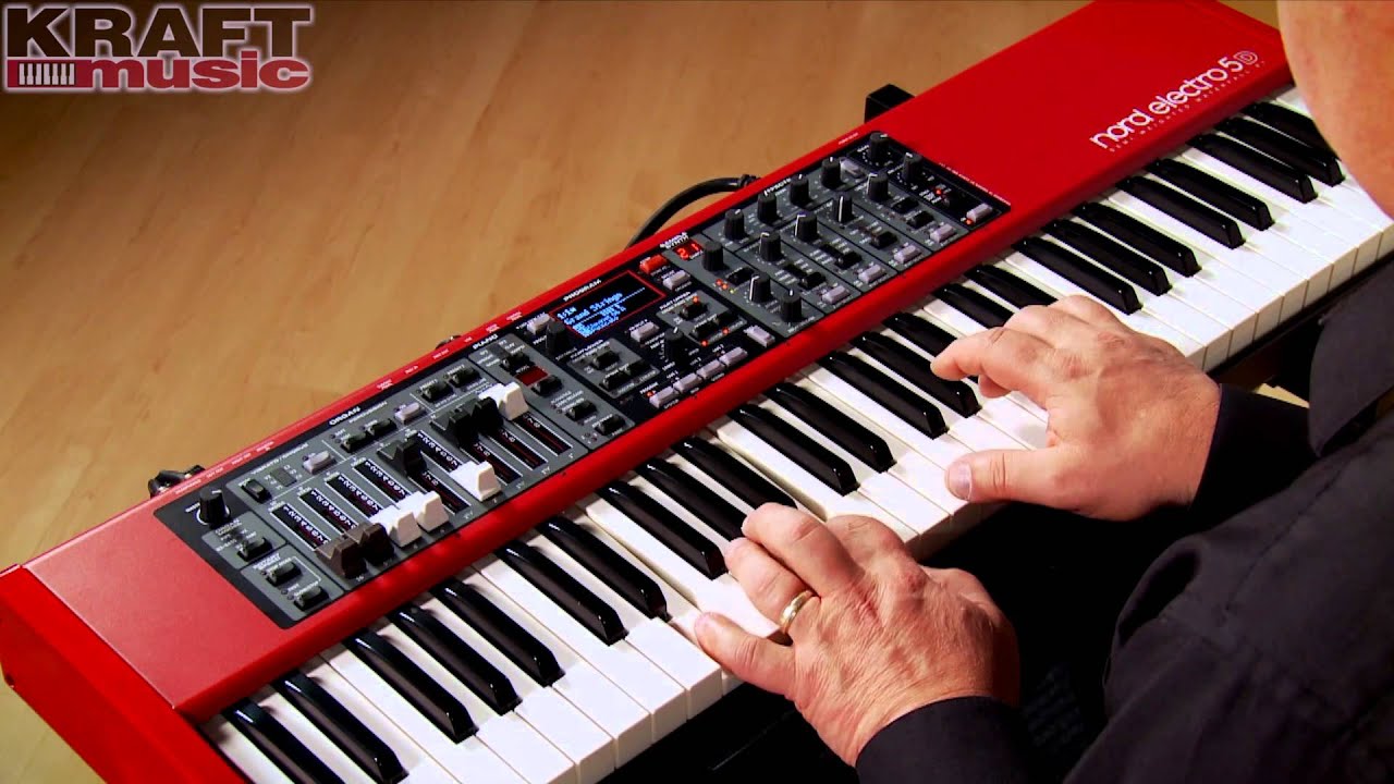Kraft Music - Nord Electro 5 Keyboard Demo with Chris Martirano