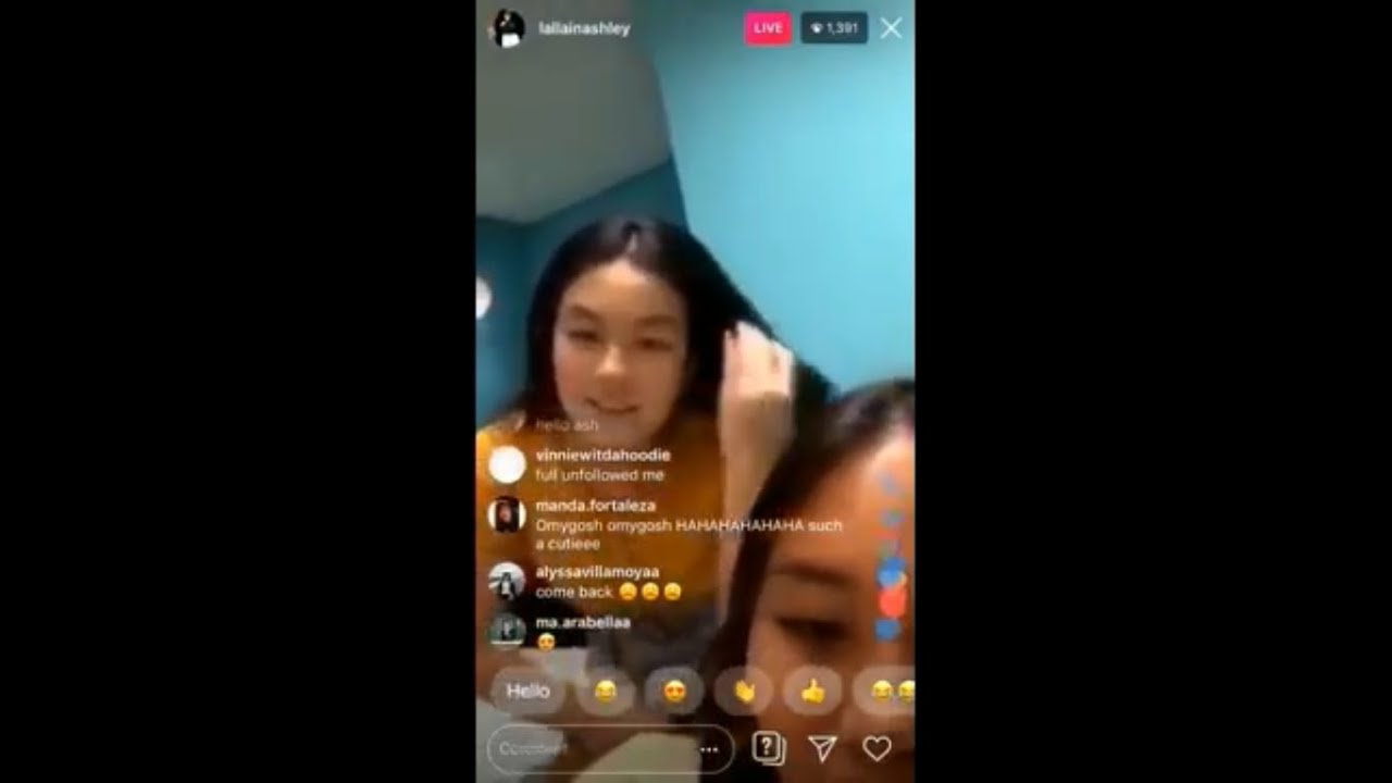 Ashley & Yen's IG Live after PBB | IG Live Stories