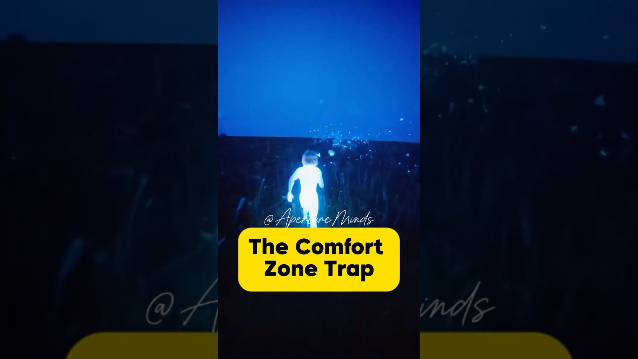 The Comfort Zone Trap.                         #motivation #habitsthatchangeyourlife