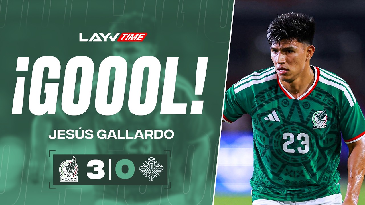 GOAL BY JES&Uacute;S GALLARDO! | THE THIRD GOAL FOR THE NATIONAL TEAM! | MEXICO 3 - 0 ICELAND | LAYVTIME