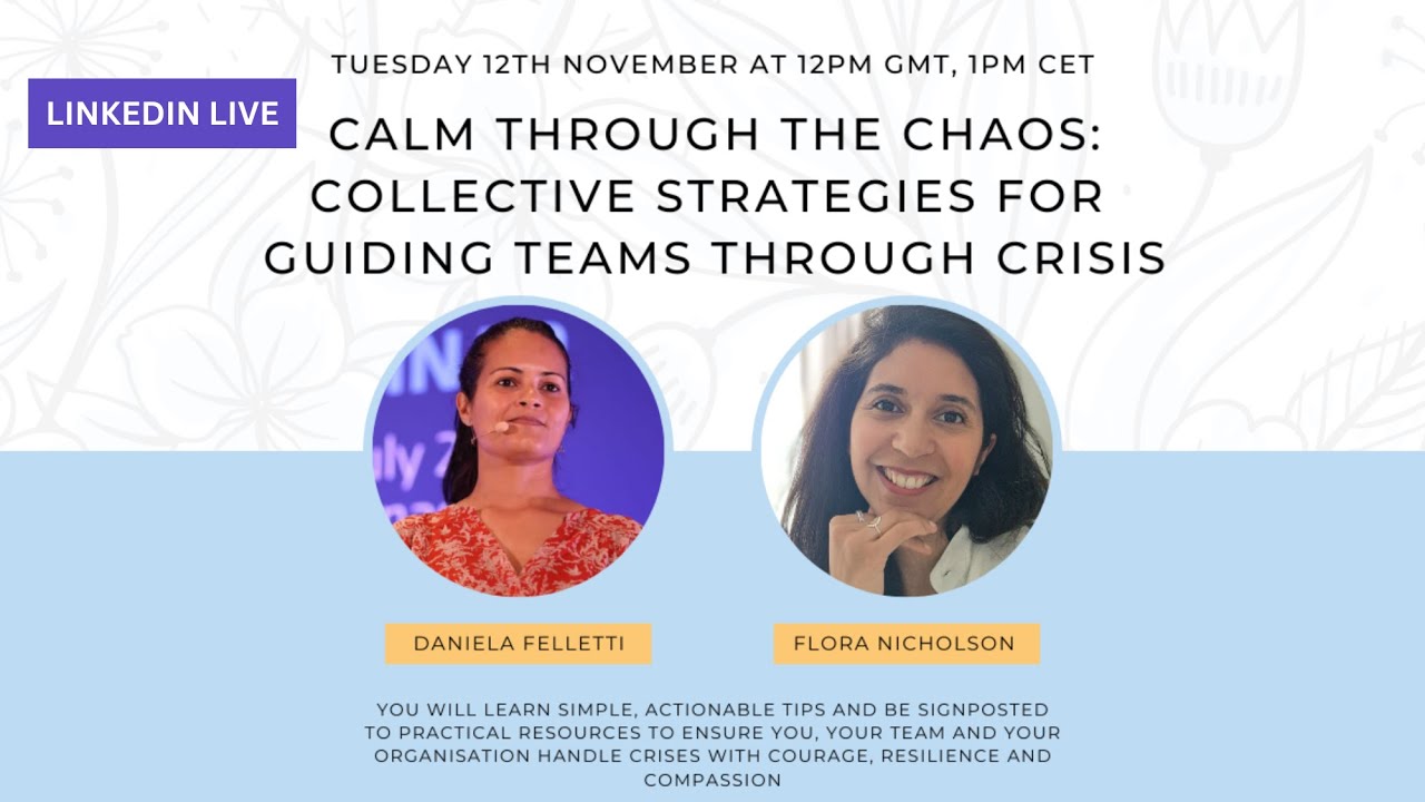 Calm Through Chaos: Collective Strategies for Guiding Teams Through Crisis
