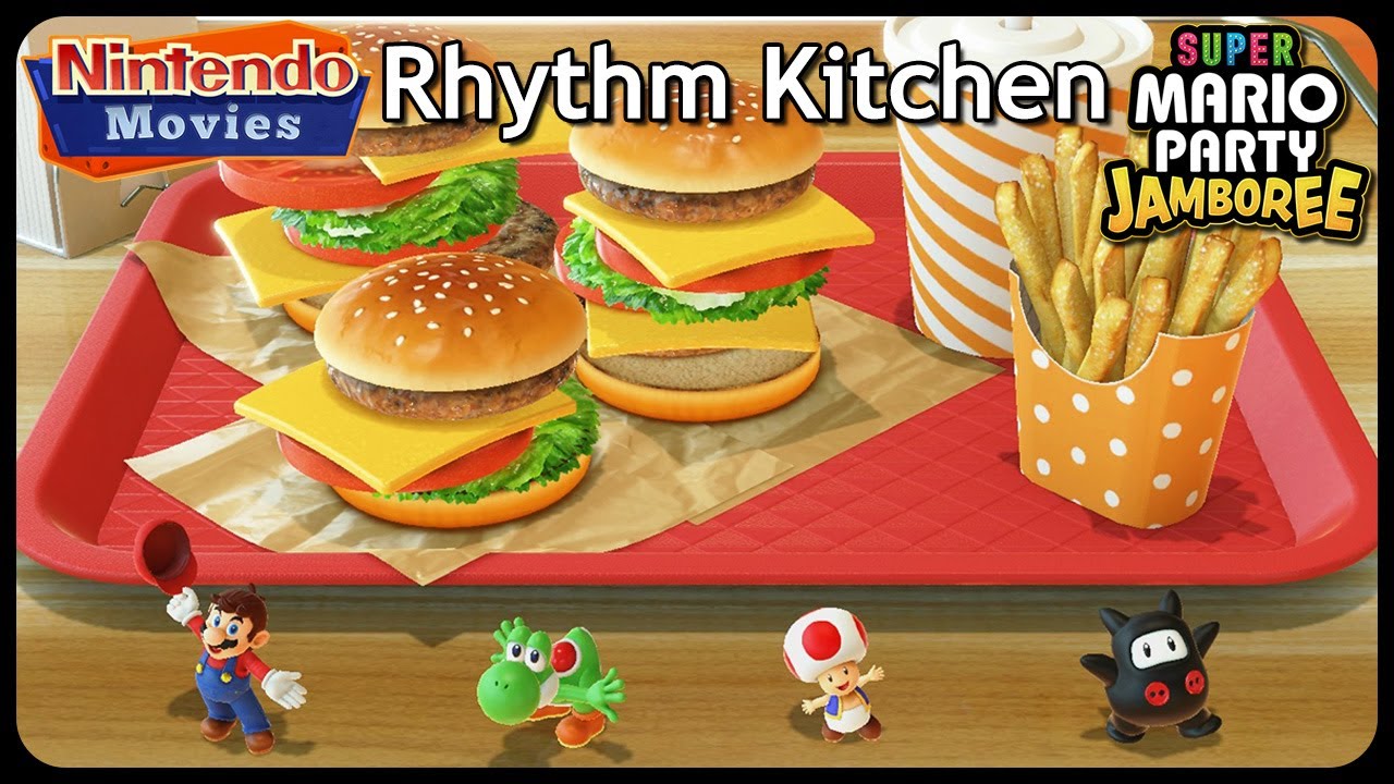 Super Mario Party Jamboree - Rhythm Kitchen (All Modes)