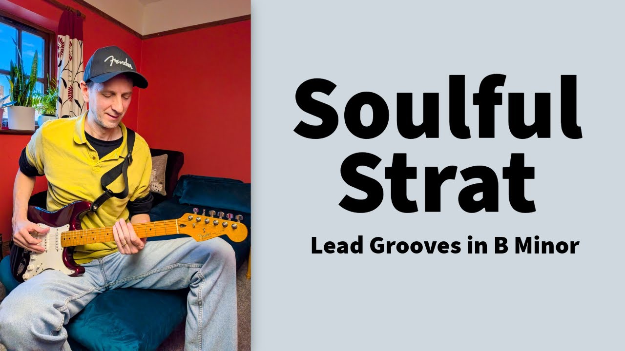 Soulful Strat: Live B Minor Blues Improvisation