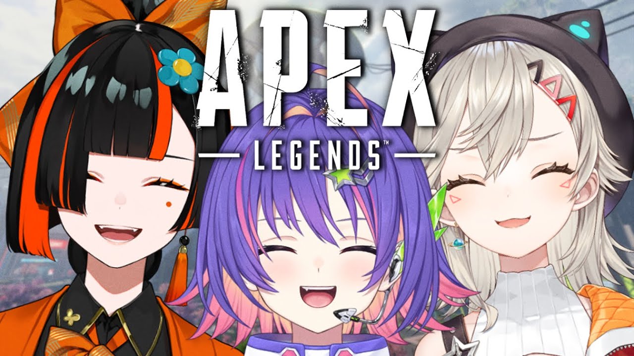 【APEX LEGENDS】おはよえぺくす w/ めとせんぱい & はなびちゃん！！【