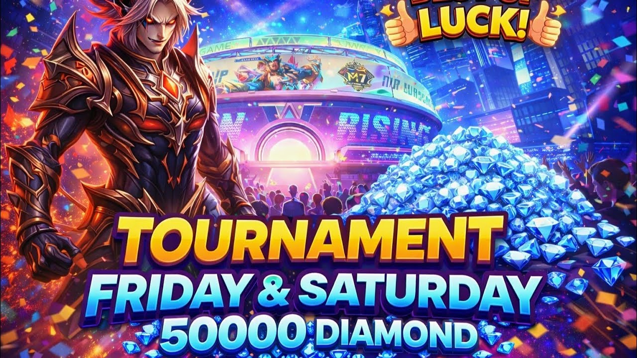 MOBA Legends 😍 Tournament | 🏆 50,000 Diamonds Winner 🎉 | Friday & Saturday || moba legends 5v5