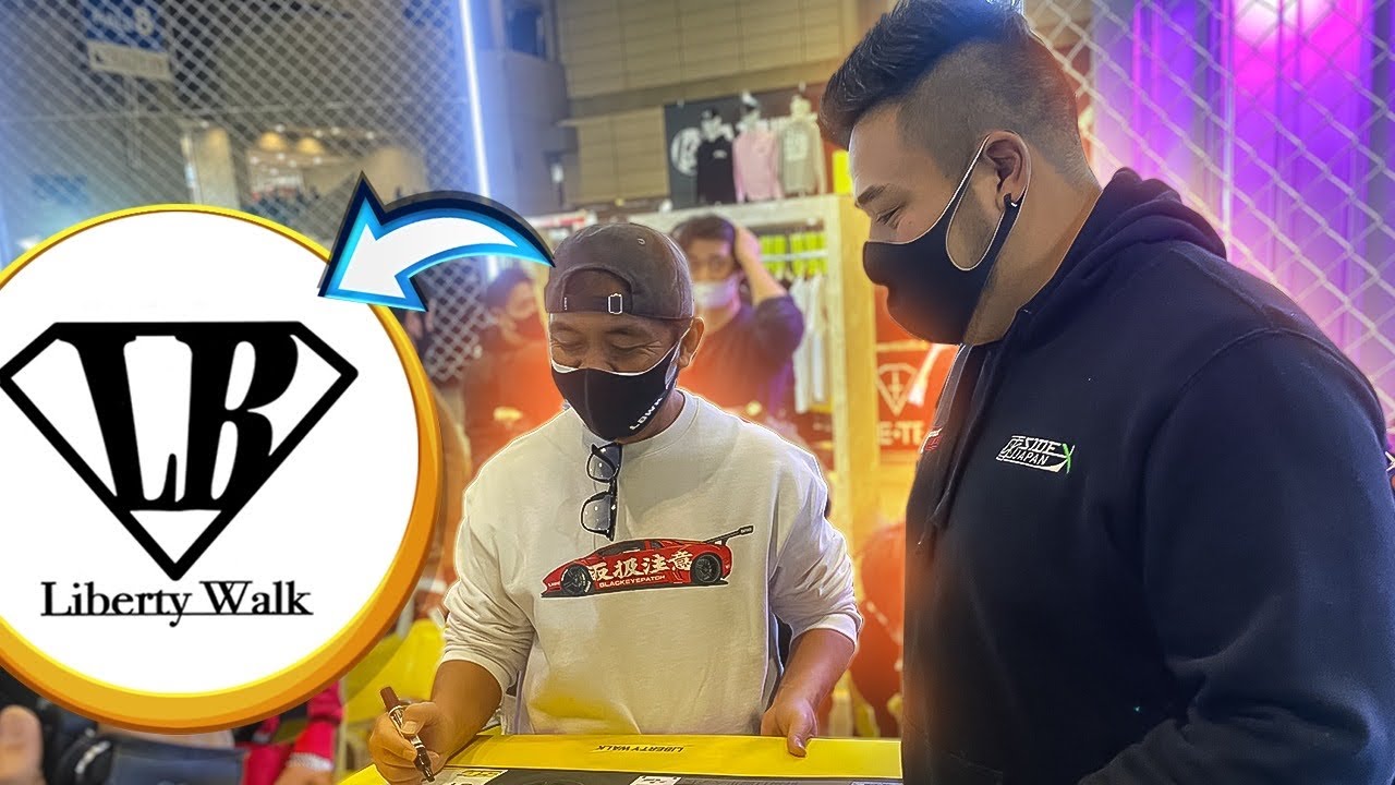 ENCONTREI O DONO DA LIBERTY WALK 💎 @LibertyWalkOfficial