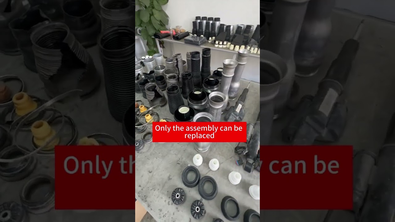 Mercedes-Benz air shock absorber leak repair case #airshockabsorber #suspension #mechanic #shorts