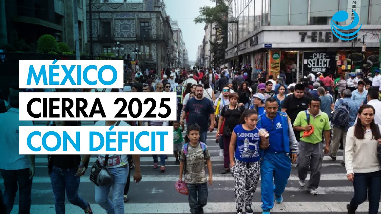 M&eacute;xico cierra 2025 con un d&eacute;ficit fiscal del 4.3% de PIB: Hacienda