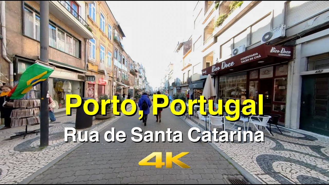 Porto, Portugal - Rua de Santa Catarina