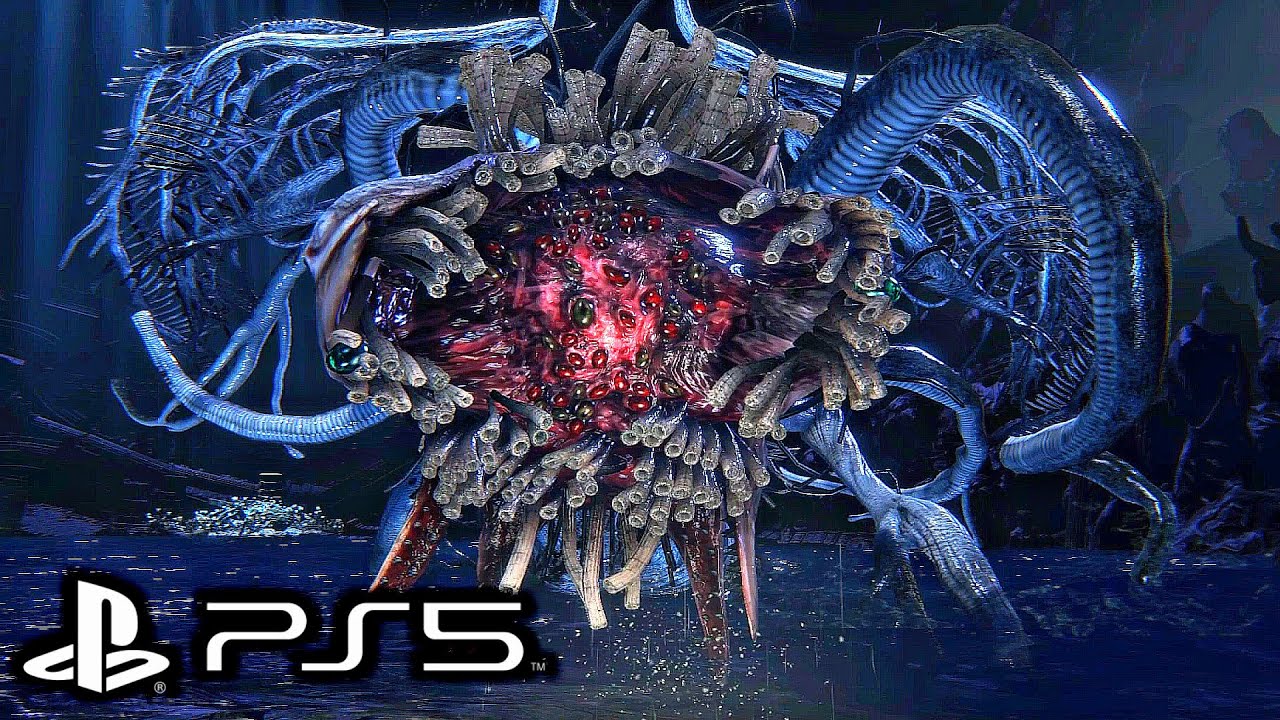 Bloodborne PS5 - Ebrietas, Daughter of the Cosmos Boss Fight (4K)
