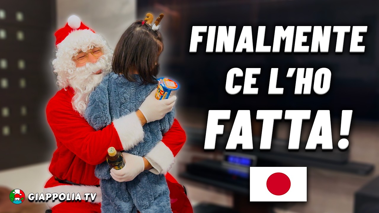 Babbo Natale è venuto a casa. Quel giorno, mia figlia ci ha creduto davvero