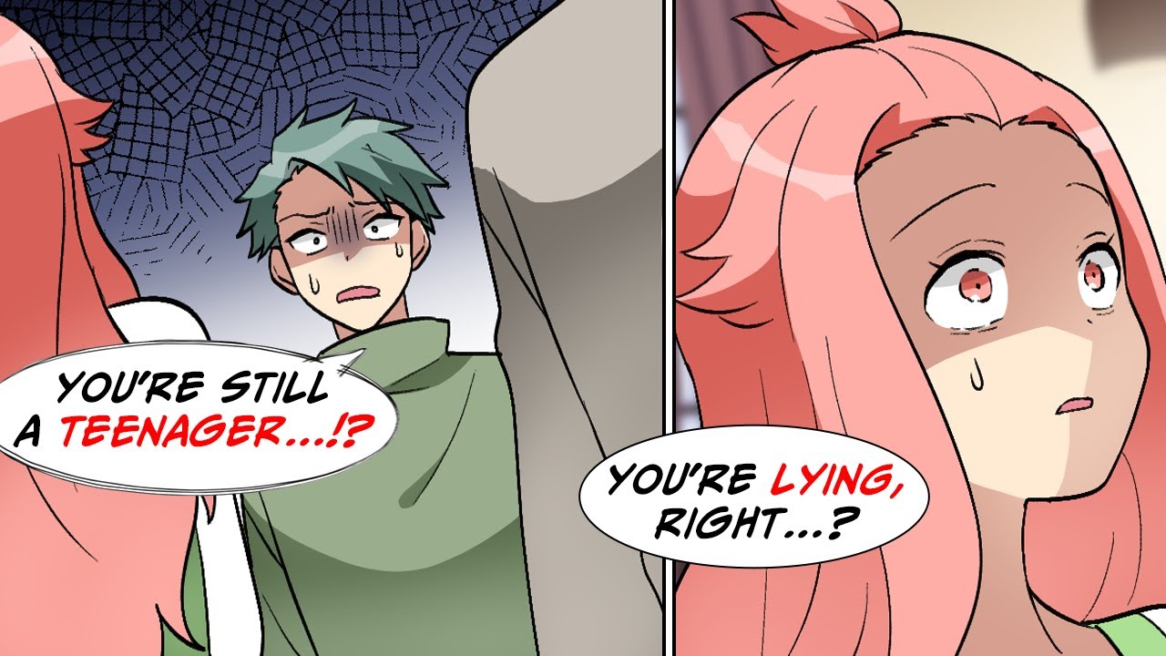 My boyfriend's friend got angry when he found out my age... [Manga Dub]