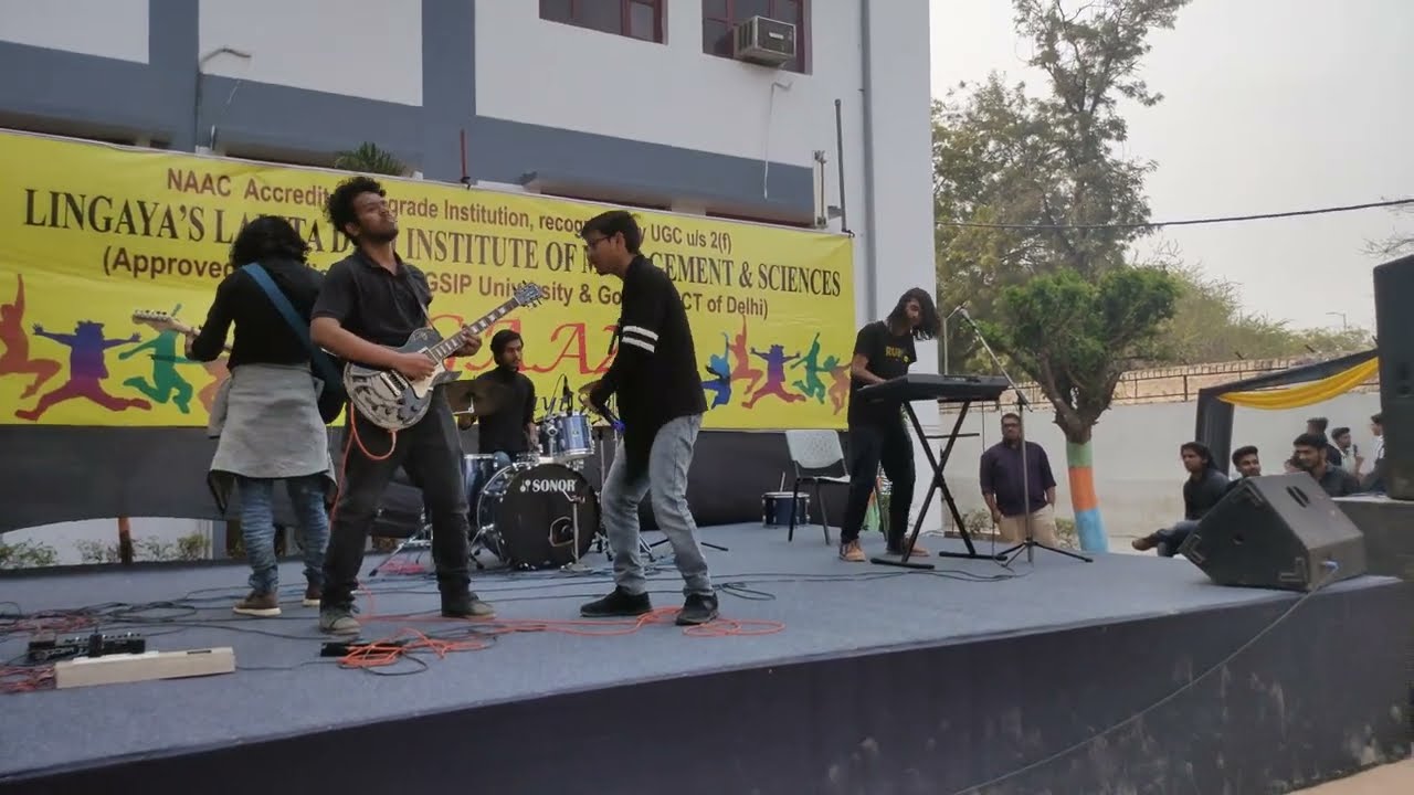 WINNER! | BATTLE OF BANDS | THE BROKEN BARS | DELHI |  IPU | LINGAYA'S | COLLEGE FEST | DELHI | VIPS