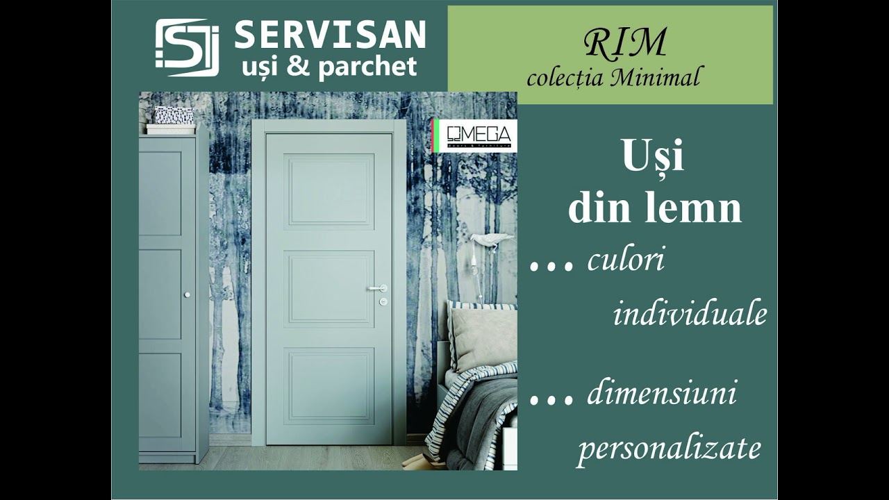 Servisan, vinde in Chisinau usi vopsite la comanda si parchet din lemn natural la cel mai mic pret