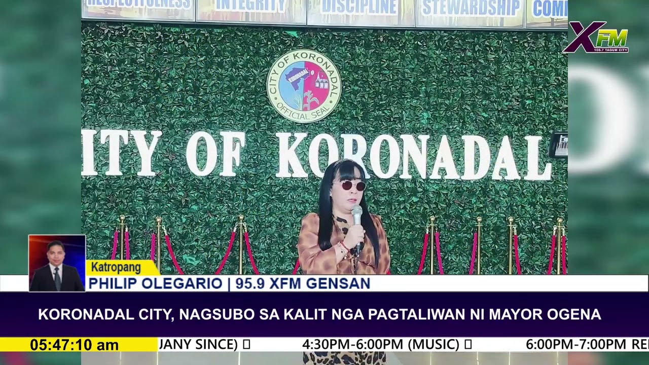 KORONADAL CITY, NAGSUBO SA KALIT NGA PAGTALIWAN NI MAYOR OGENA
