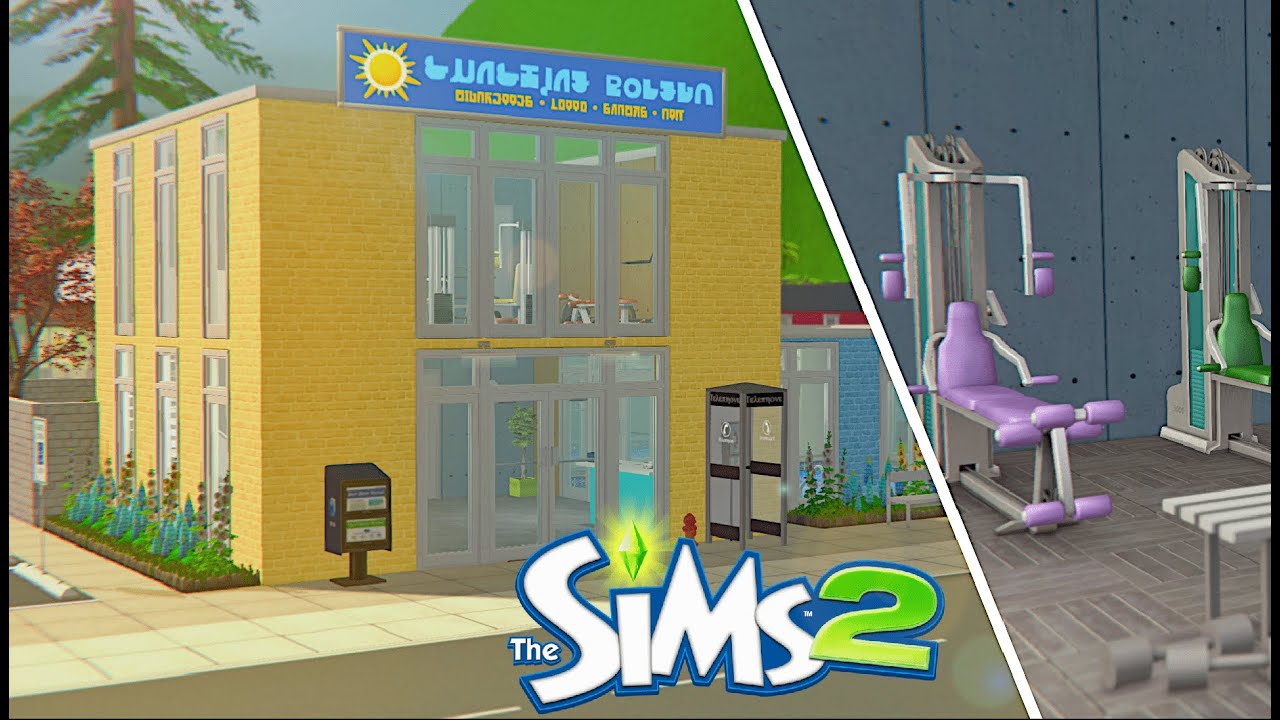 🏡Pleasantview Community Pool and Gym🏡| The Sims 2 | Speed Build
