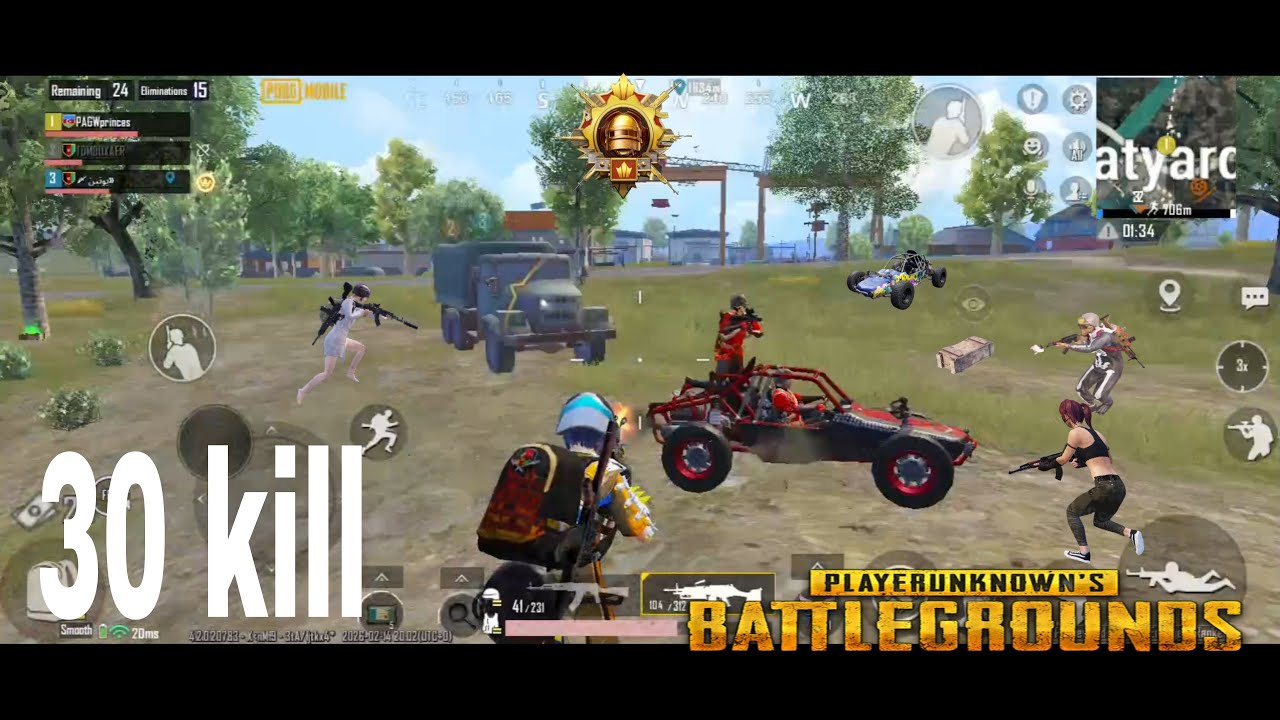 30 kills pubg battleground