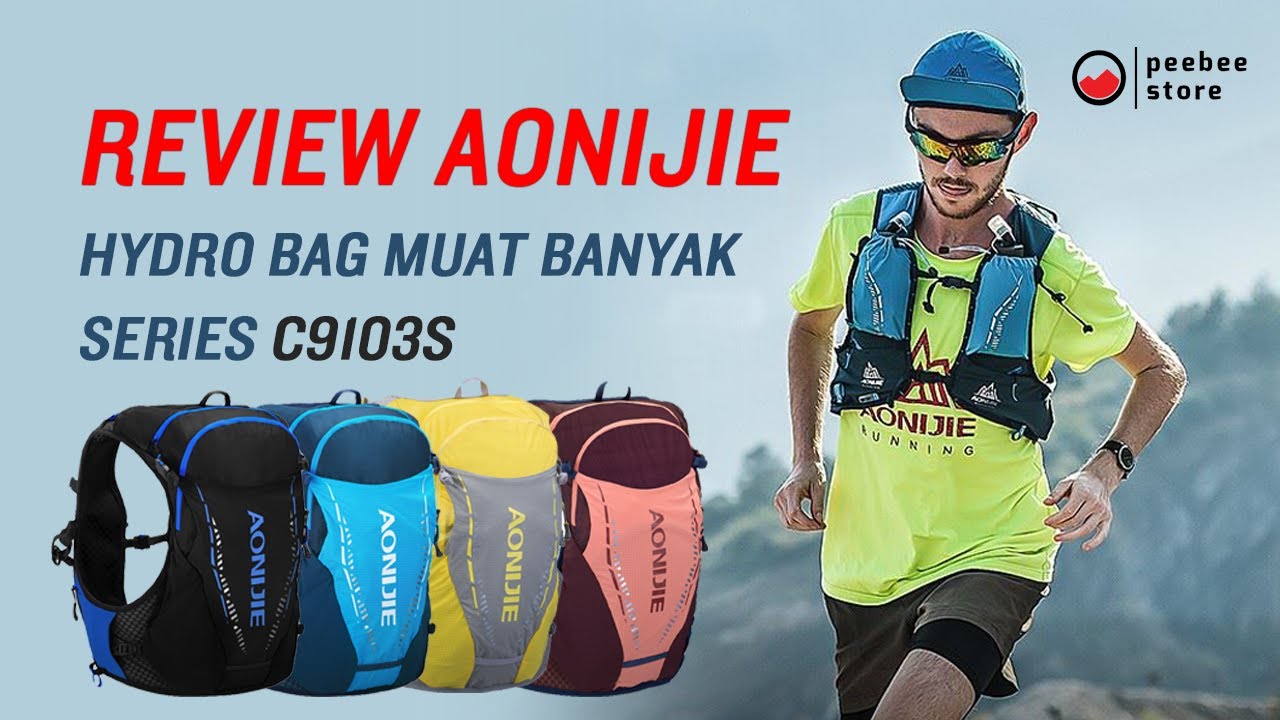Aonijie C9103S Tas Lari Paling Lengkap bisa hiking juga !!