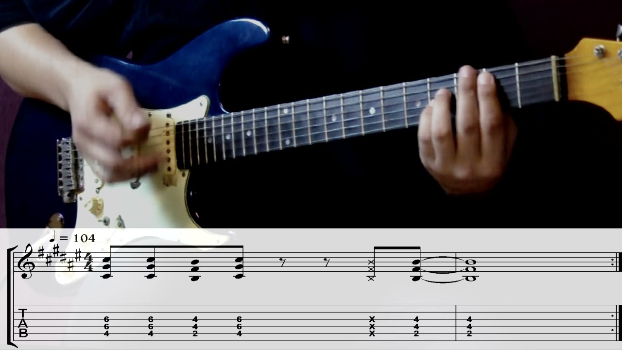 J. J. Cale Cocaine | Guitar Riff Tutorial + TAB