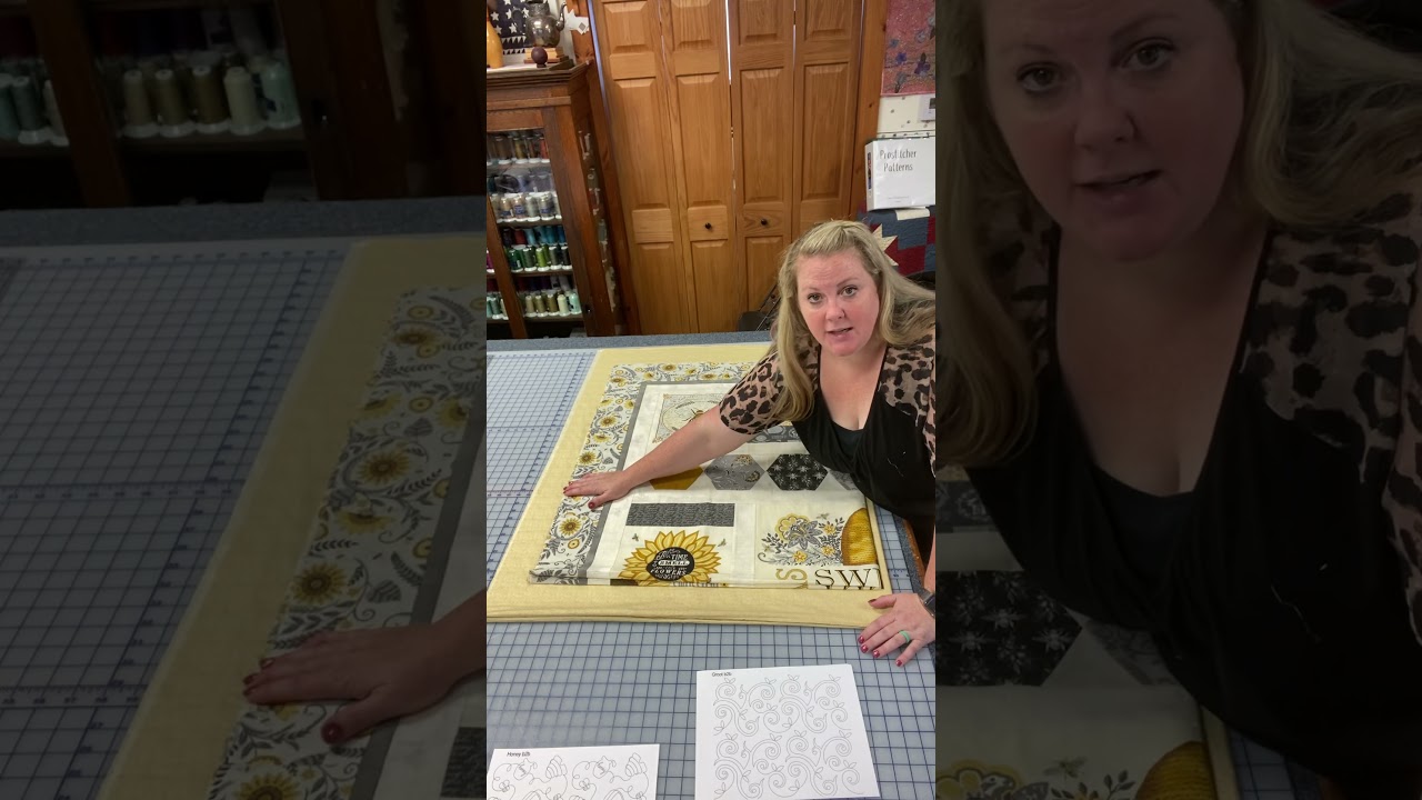 Part 2 Getting a quilt ready to load on the frame