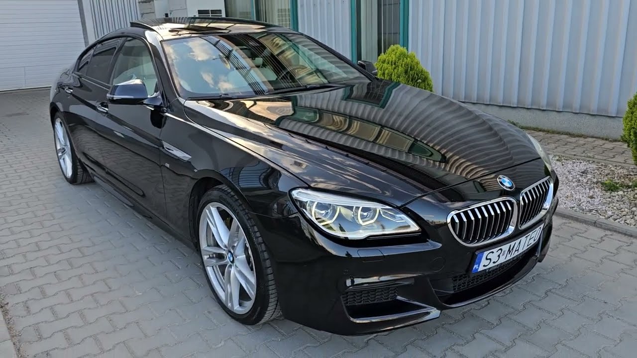 BMW 640d xDrive 313 KM Gran Coupe, polift, 2015. Edycja M Sport. Wideoprezentacja.