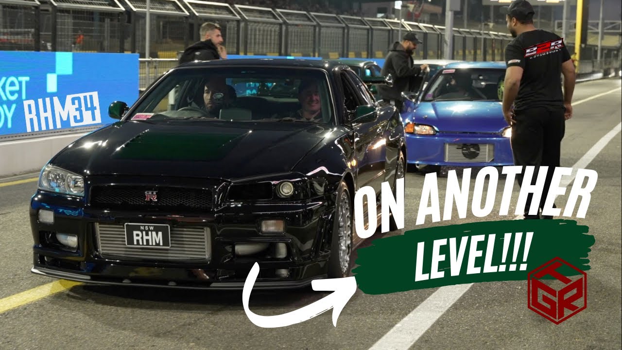 BIG POWER R34 GTR на Roll Racing Sydney — Workshop Challenge #84