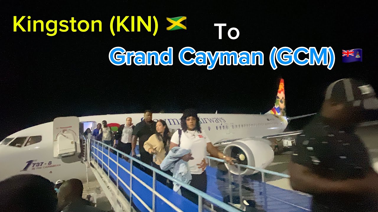 Cayman Airways|Kingston 🇯🇲 (KIN) - Grand Cayman (GCM) 🇰🇾|Travel Video