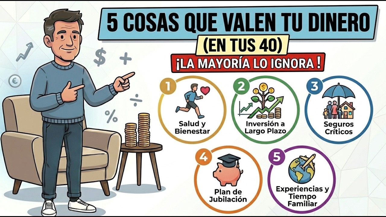 5 Cosas En Las Que DEBES Invertir A Los 40 (Antes De Que Sea Tarde)