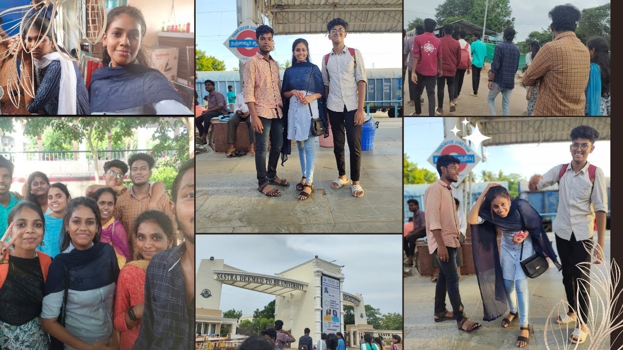 ONE DAY AT MY COLLEGE | VLOG | Tamil | SASTRA UNIVERSITY #sakthistyles