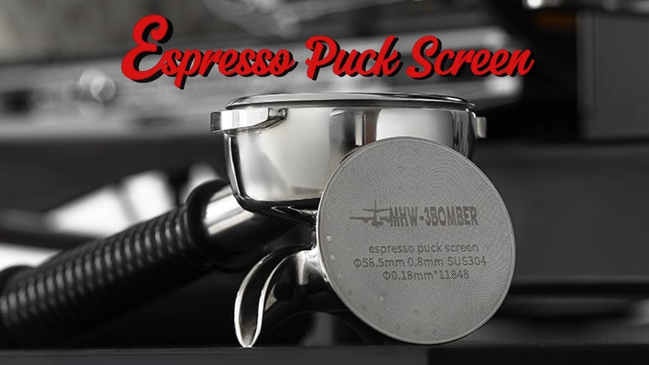 Espresso Puck Screen Review|MHW-3BOMBER 58.5mm
