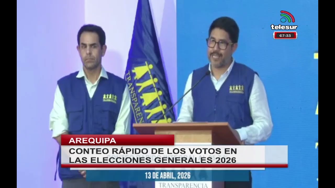 CONTEO R&Aacute;PIDO DE LOS VOTOS EN LAS ELECCIONES GENERALES 2026 - #elecciones2026 - #peru