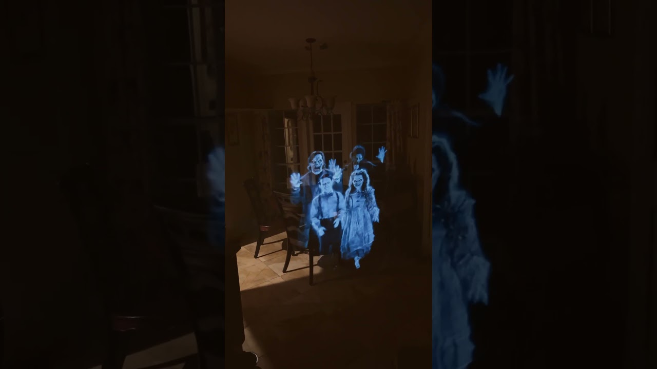 Halloween projector illusion PLEASE SUBSCRIBE &ldquo;Macabre Manor&rdquo; #halloween #specialeffects