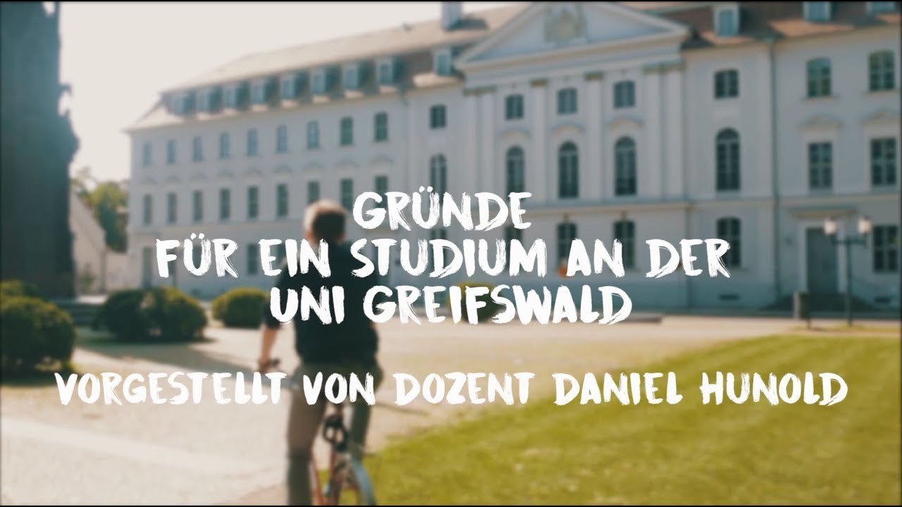 Gründe für ein Studium an der Uni Greifswald