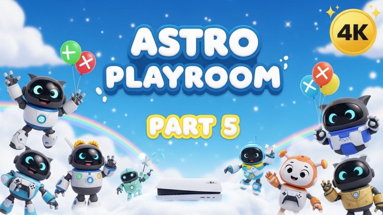 Astro Playroom PS5 - FULL GAMEPLAY + Hidden Secrets | Part 5