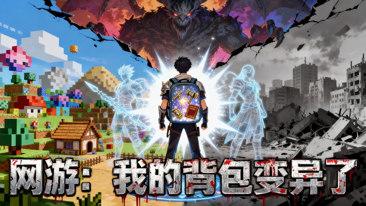 MULTI SUB【網遊我的背包變異了】🎒重生回遊戲開服日，我綁定了變異背包－每十分鐘隨機刷新神級道具！前世背叛我的女友兄弟，這次讓你們連新手村都出不了！#動漫 #奇幻 #重生 #異能 #異能